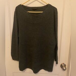 Lane Bryant grey sweater